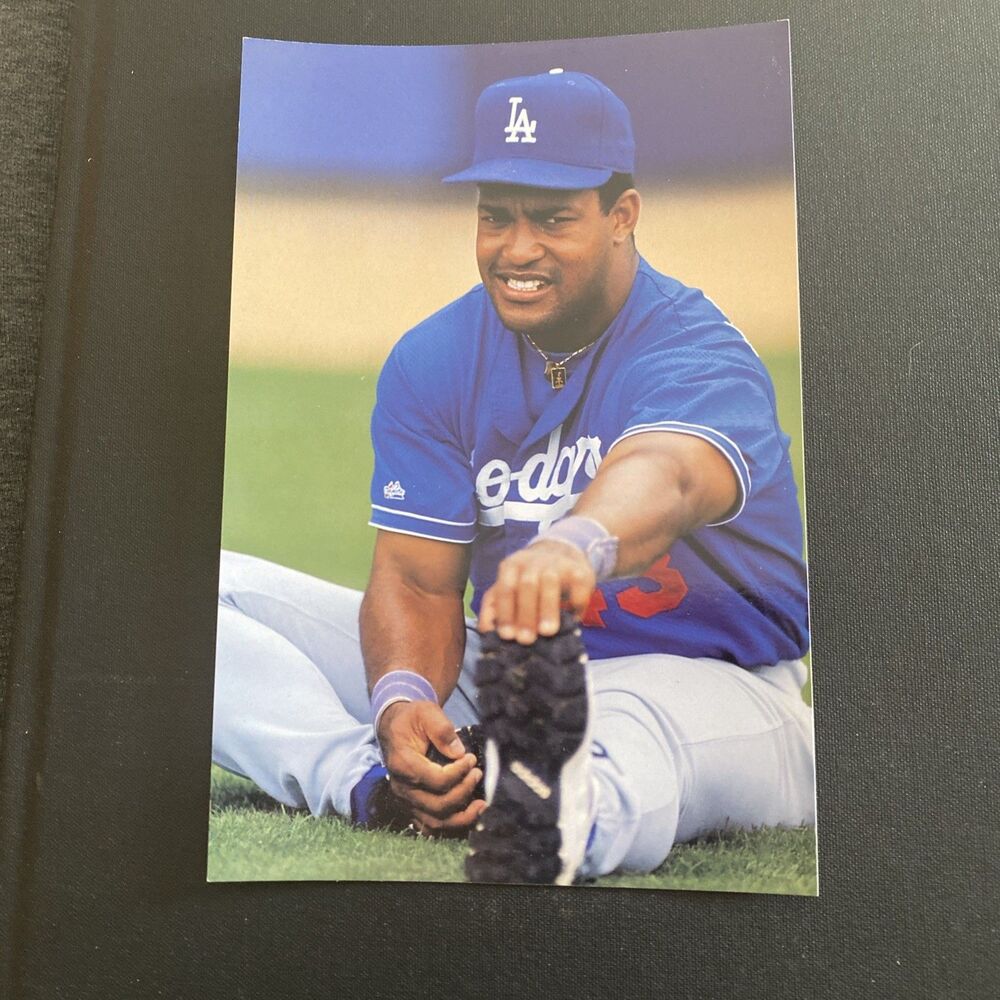 Raul Mondesi 1998 Pinnacle Snapshots 4x6 Photo 18 Of 18 Dodgers